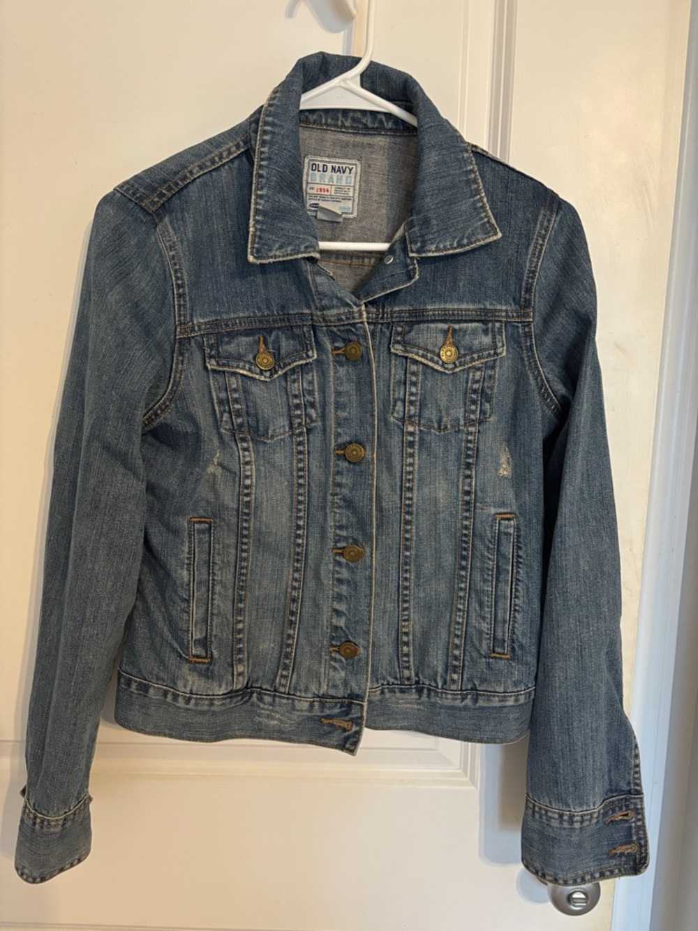Old Navy Medium Blue Jean Jacket